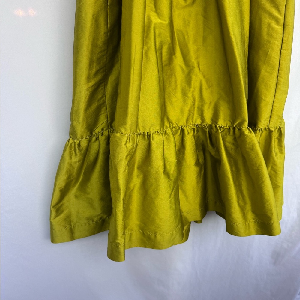 Druv Khapoor. chartreuse dress. - Picture 5 of 6